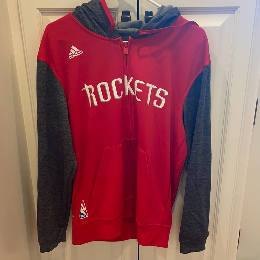 Houston rockets Full zip jacket size medium
